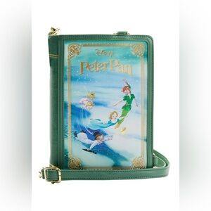 Peter Pan Book Series Convertible Backpack LOUNGEFLY